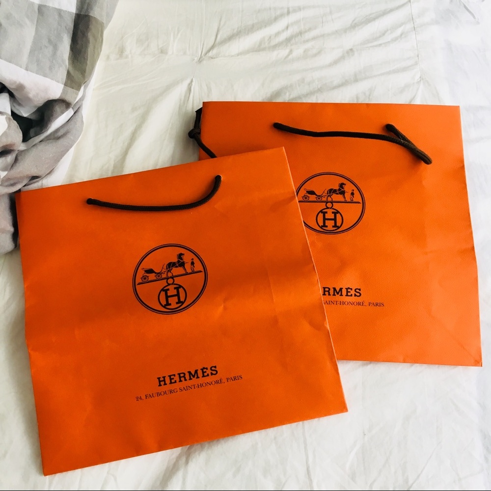 Hermes shopping bag